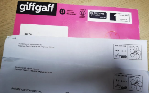 英国GiffGaff实体卡激活以及实体卡转eSIM，含直接申请eSIM卡教程